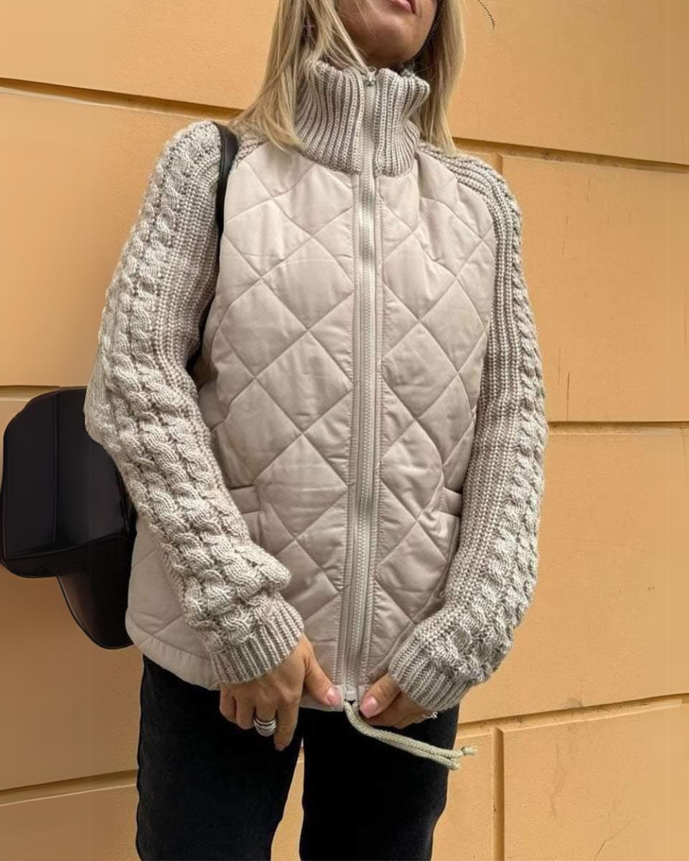 Amelia™ | Elegant Lång Vinterjacka Dam