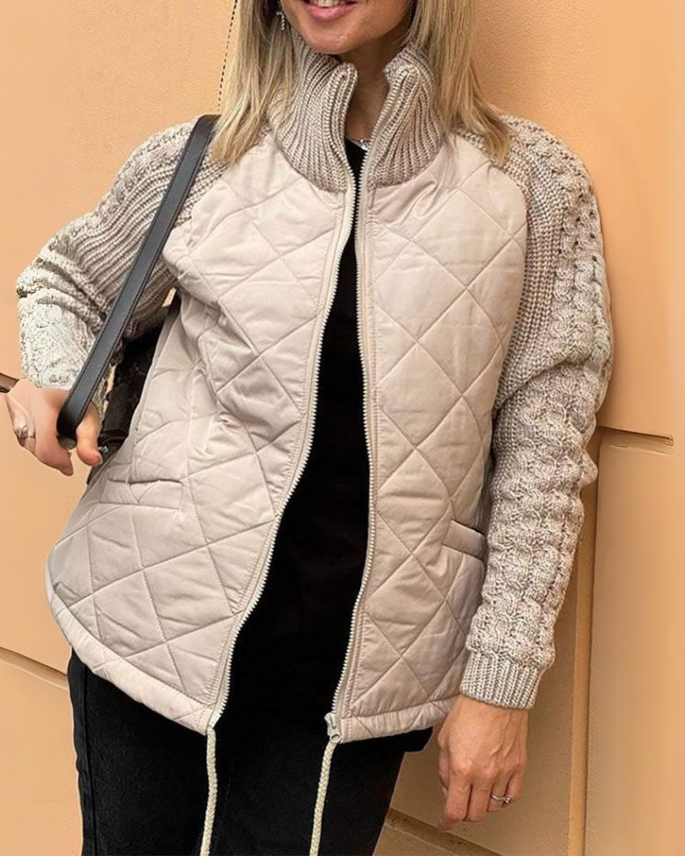 Amelia™ | Elegant Lång Vinterjacka Dam
