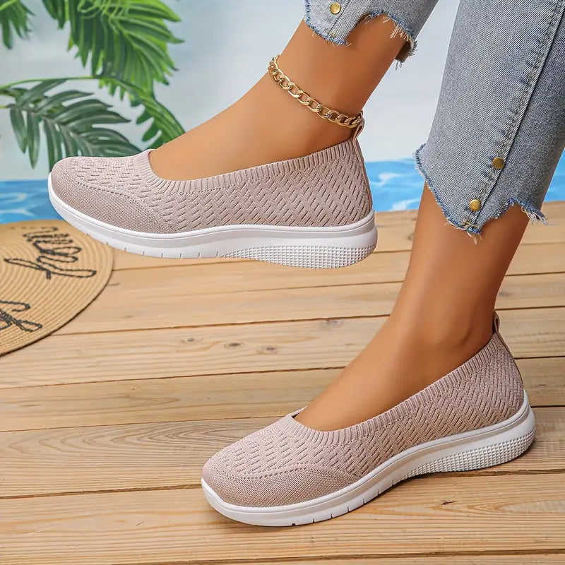Rida Dam Sneakers - Mjukt Andningsbart Material & Anti-Glid Sula