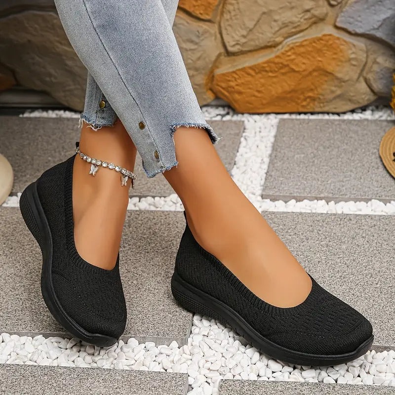 Rida Dam Sneakers - Mjukt Andningsbart Material & Anti-Glid Sula