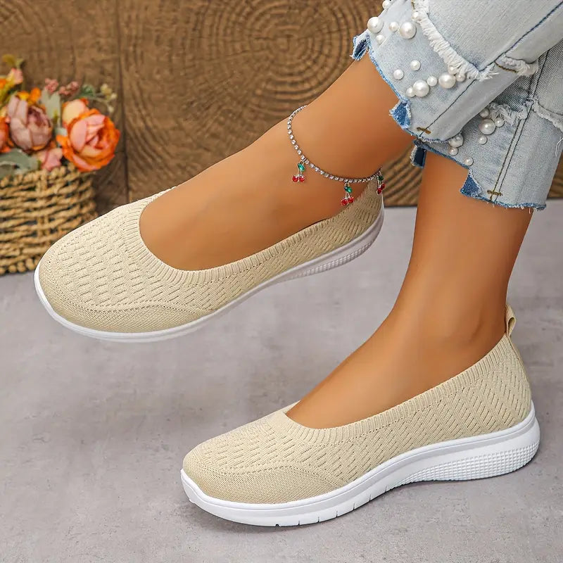 Rida Dam Sneakers - Mjukt Andningsbart Material & Anti-Glid Sula