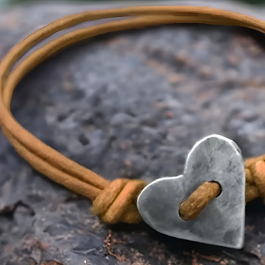 Handgjort Armband - Symbol för Evig Kärlek, Justerbart Design