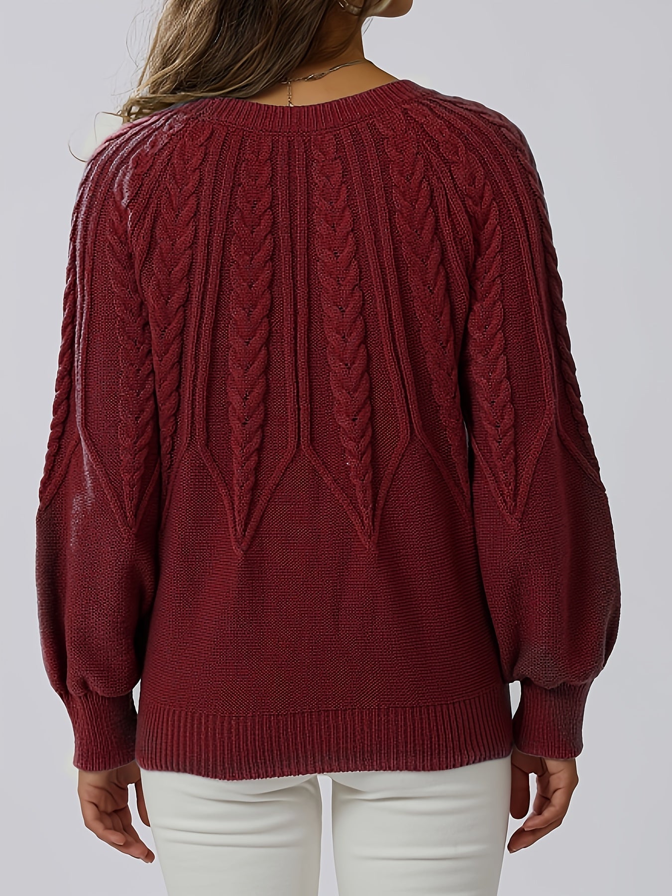Harper™ | Elegant Stickad Tröja Dam