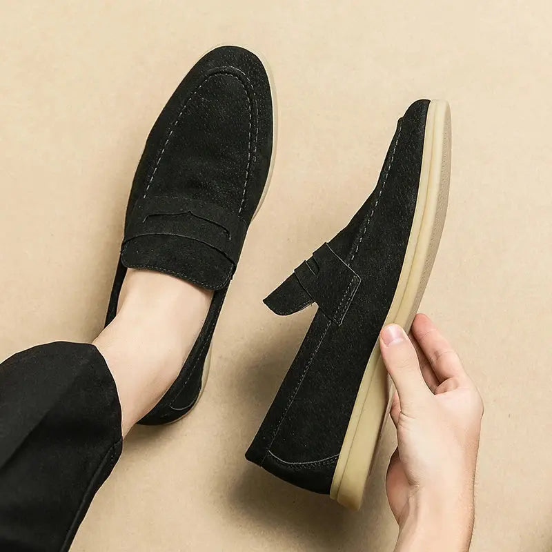 James™ - Snygga loafers med snörning