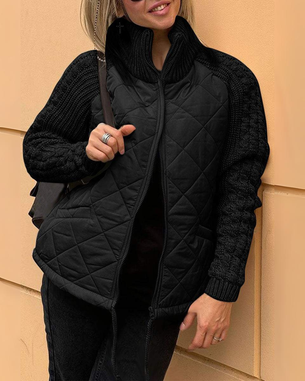 Amelia™ | Elegant Lång Vinterjacka Dam