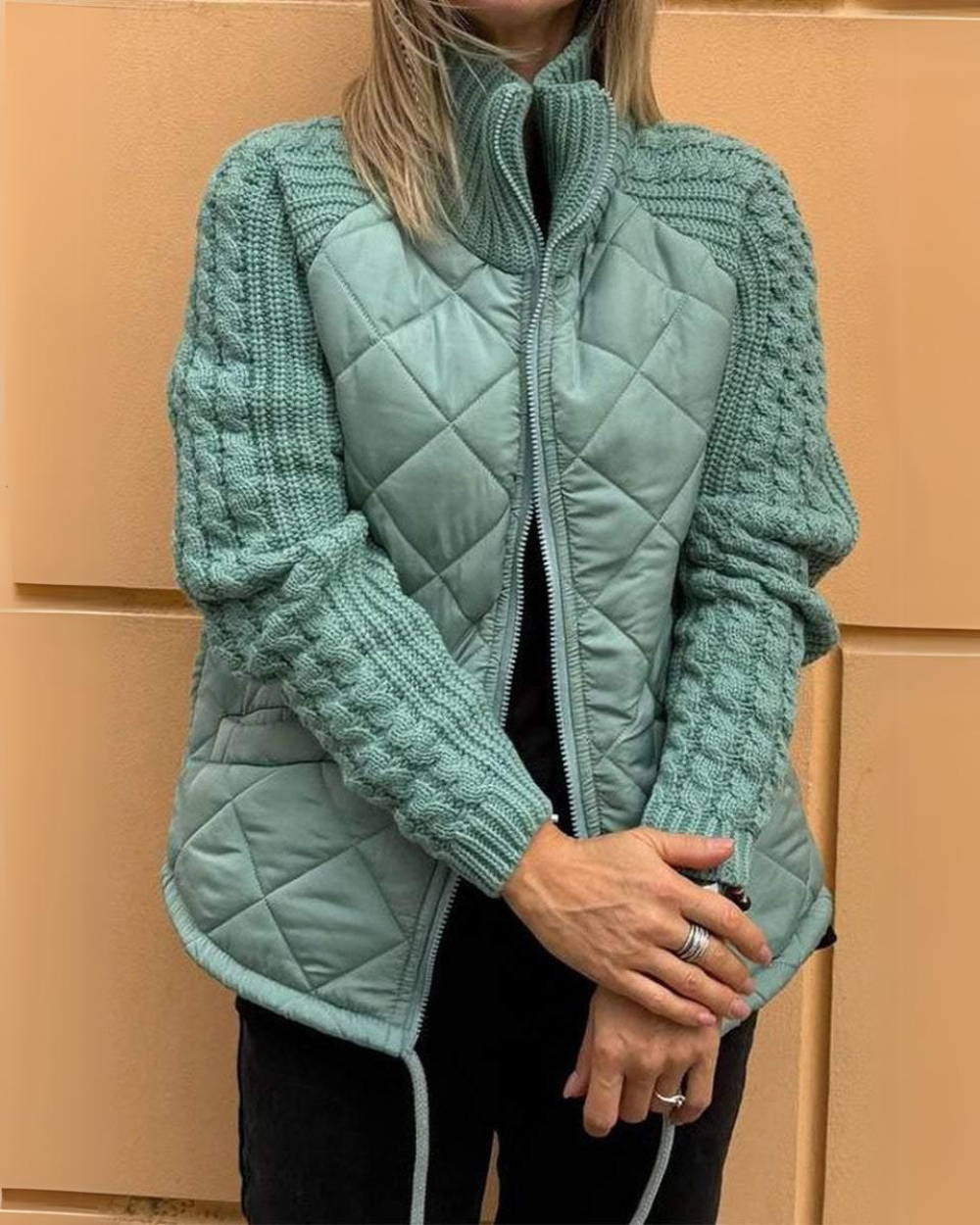Amelia™ | Elegant Lång Vinterjacka Dam
