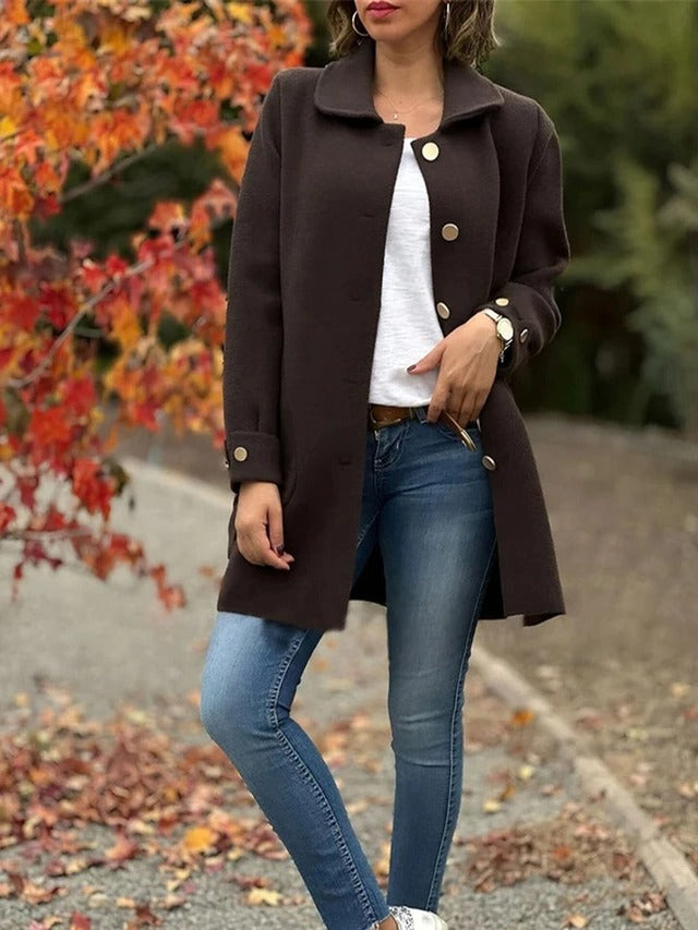 Caren™ | Elegant Damjacka För Utomhusbruk