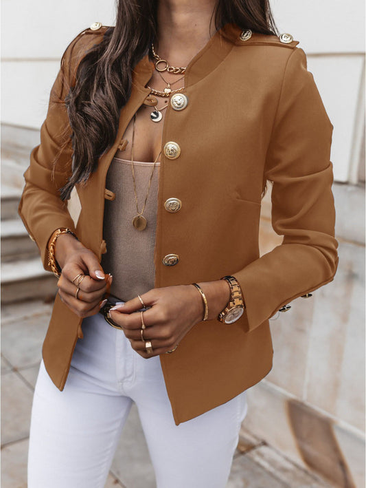 Ebba™ | Elegant Vit Blus för Dam