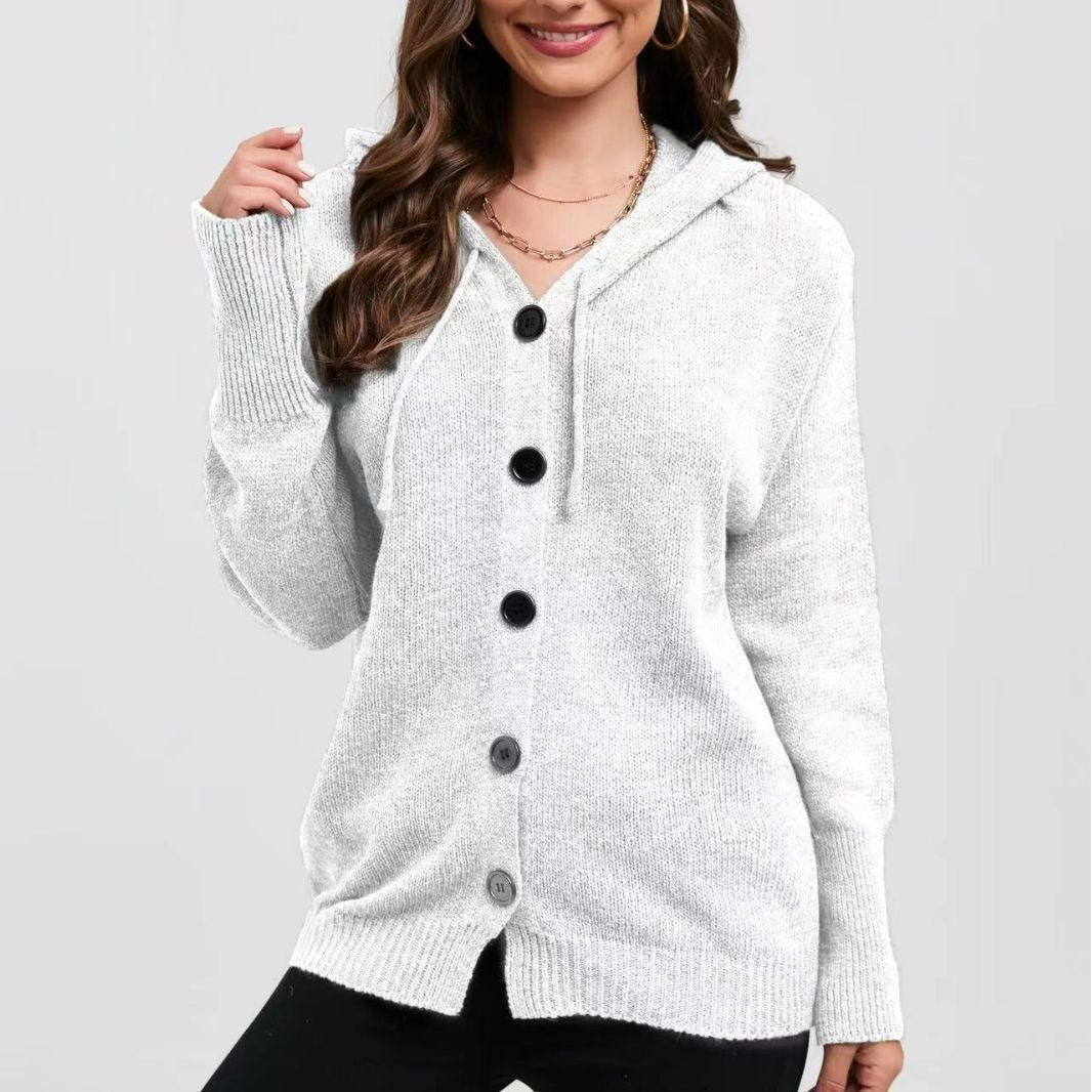 Annalisa ™ | Stilren Stickad Tröja Dam