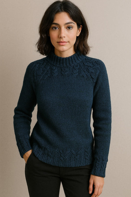 Bernadette™ | Mysig Stickad Tröja Dam