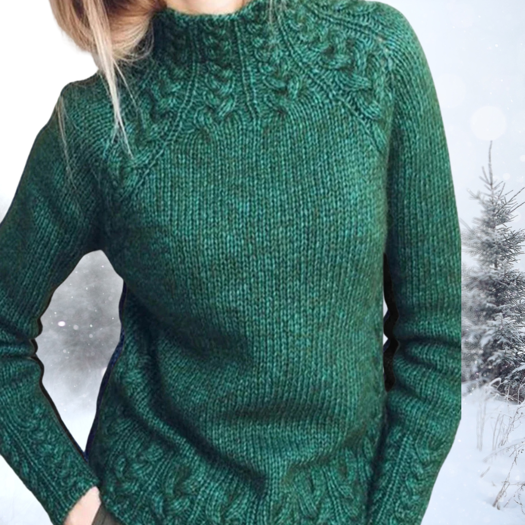 Bernadette™ | Mysig Stickad Tröja Dam