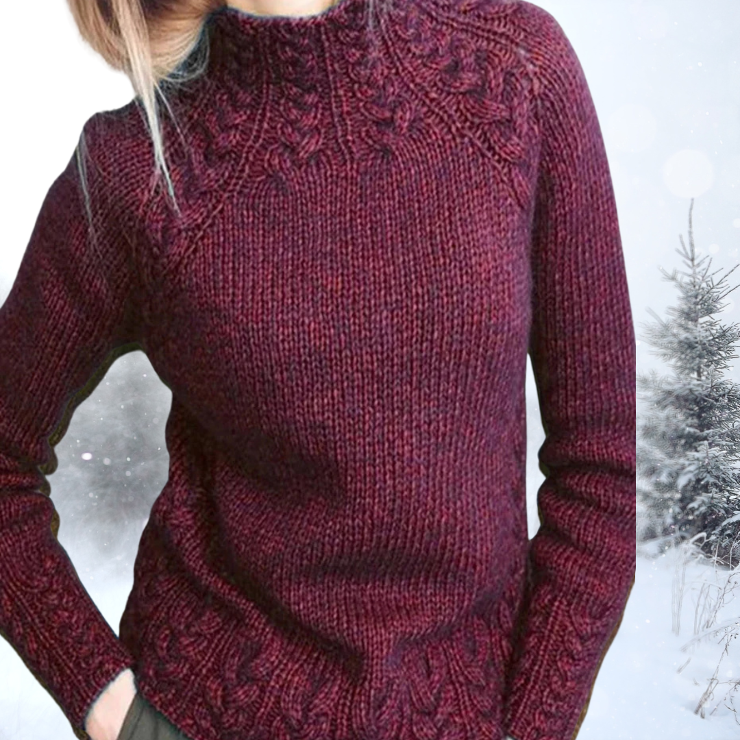 Bernadette™ | Mysig Stickad Tröja Dam