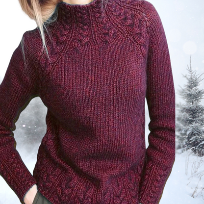 Bernadette™ | Mysig Stickad Tröja Dam