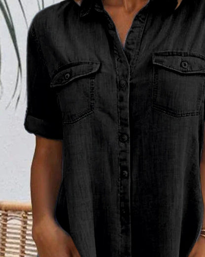 Donna -  Casual Denimklänning Dam