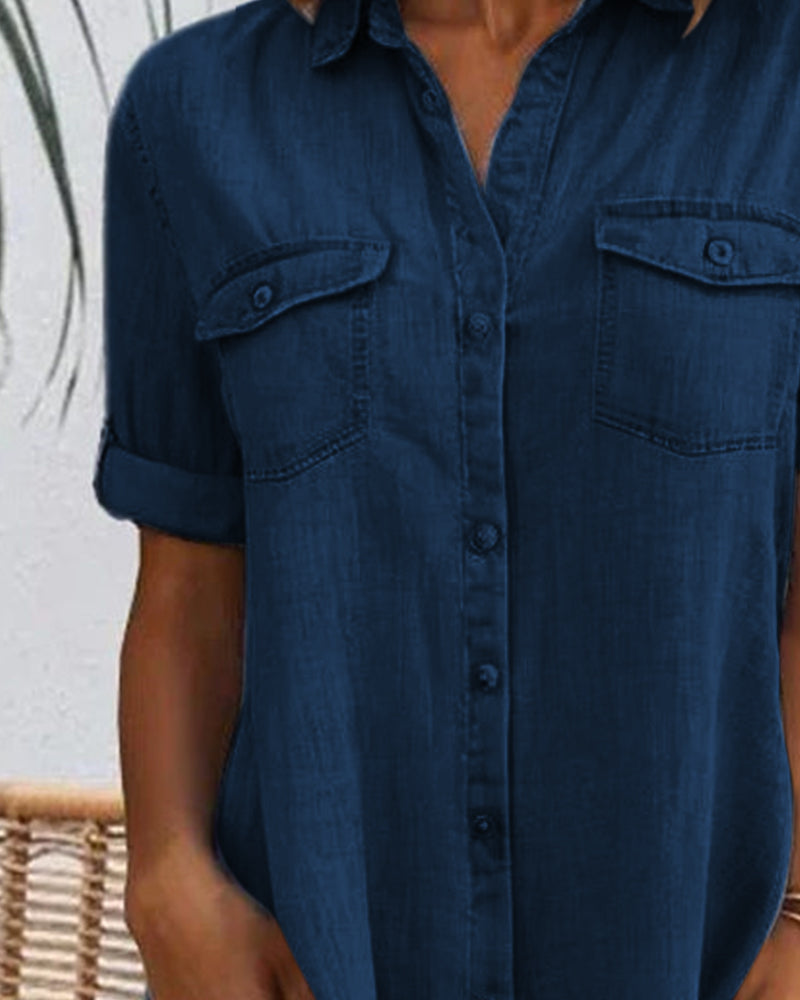 Donna -  Casual Denimklänning Dam