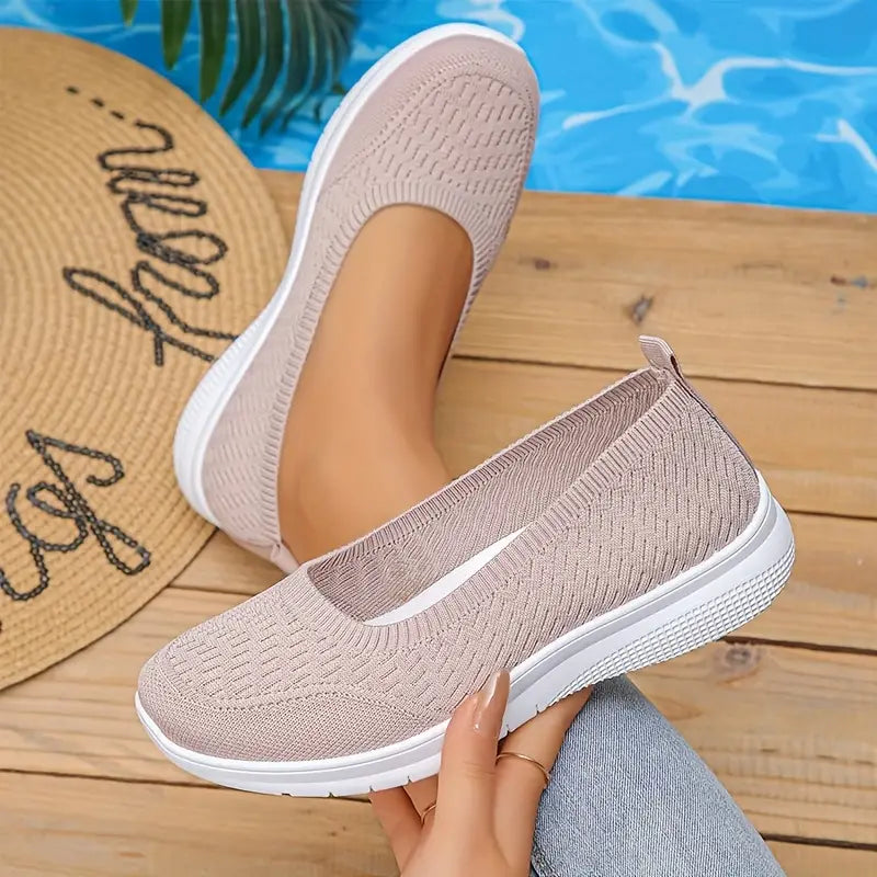 Rida Dam Sneakers - Mjukt Andningsbart Material & Anti-Glid Sula