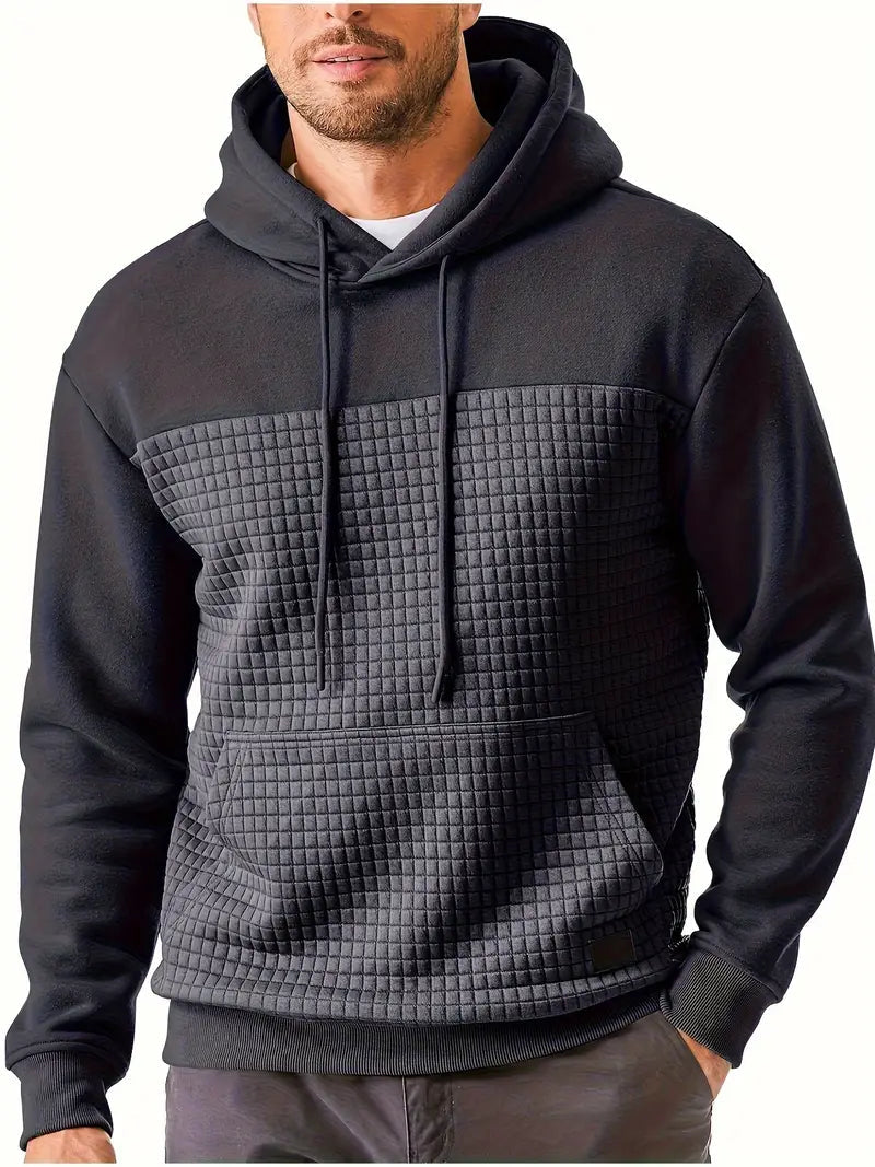 Dashiell™ | Unik Texturerad Hoodie