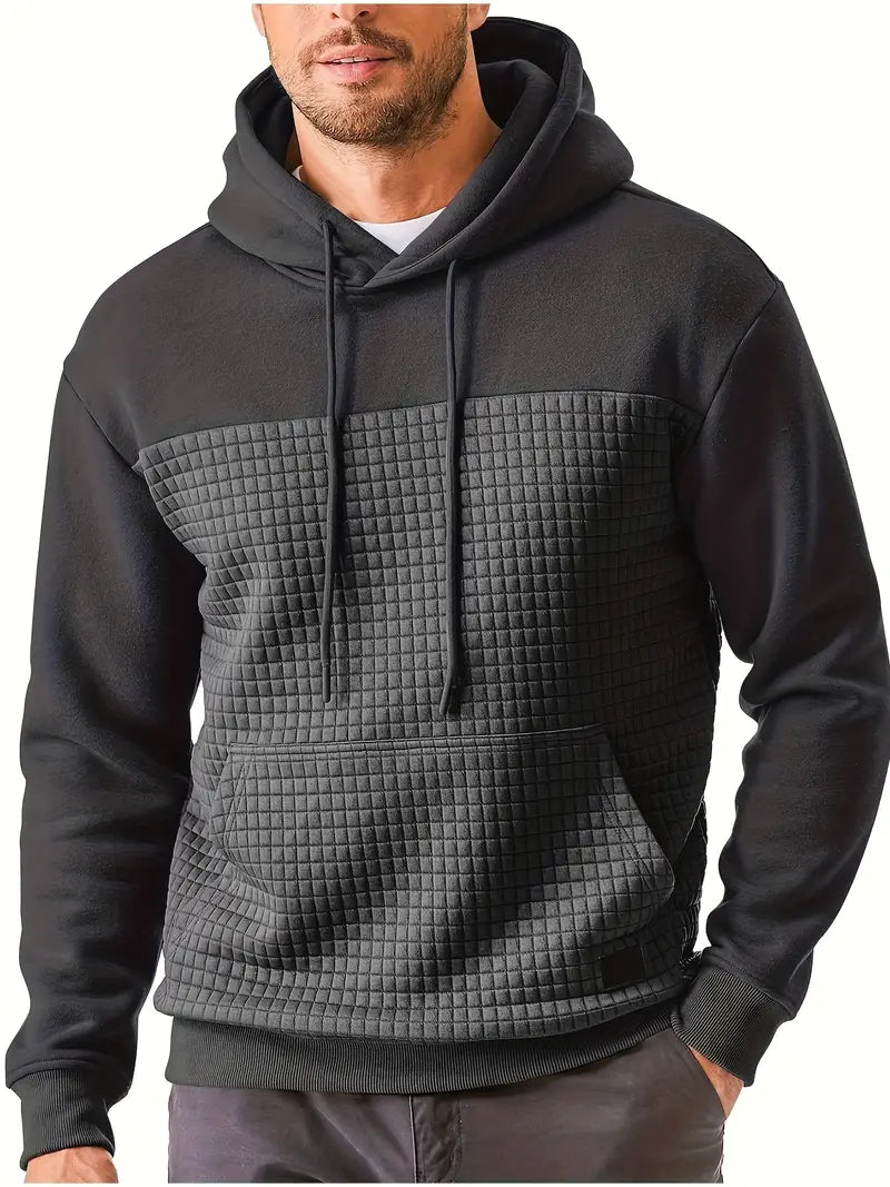 Dashiell™ | Unik Texturerad Hoodie