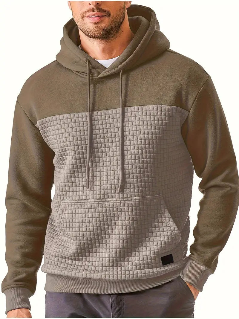 Dashiell™ | Unik Texturerad Hoodie