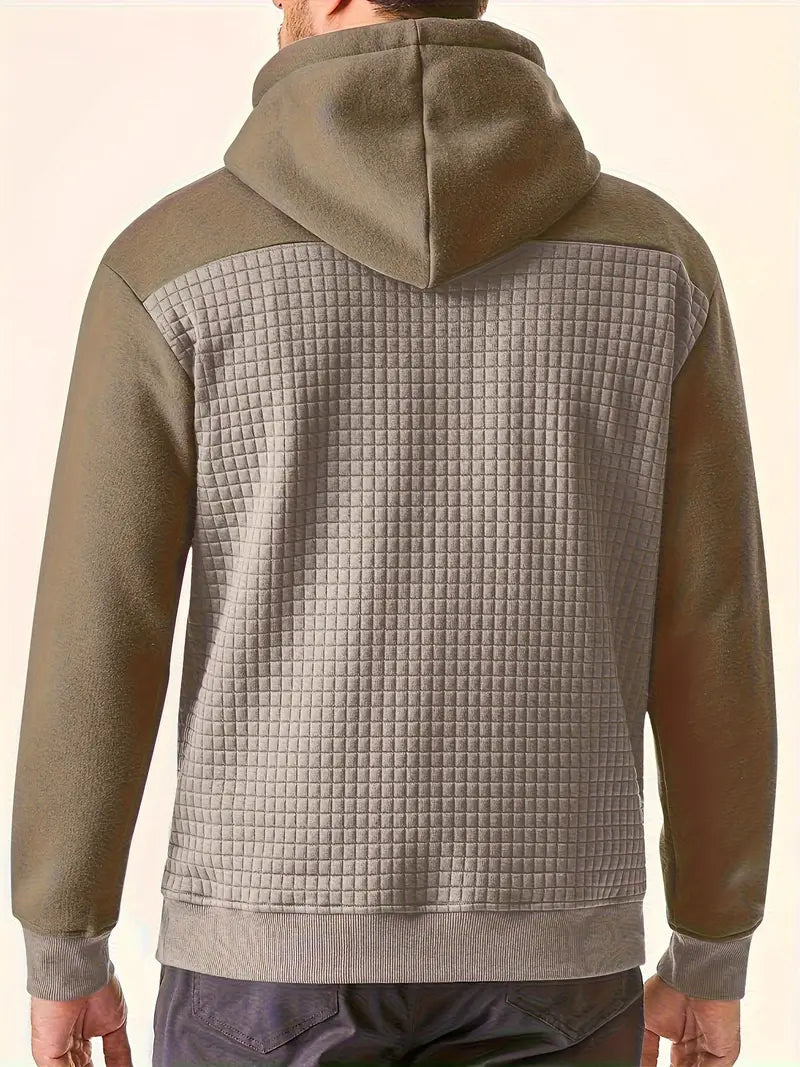 Dashiell™ | Unik Texturerad Hoodie