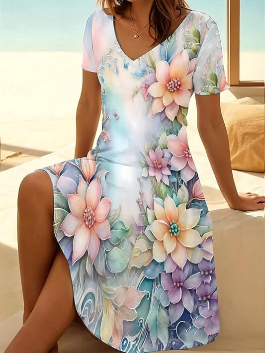Elise Summer Dress - Stylish & bekväm för varma väderutflykter