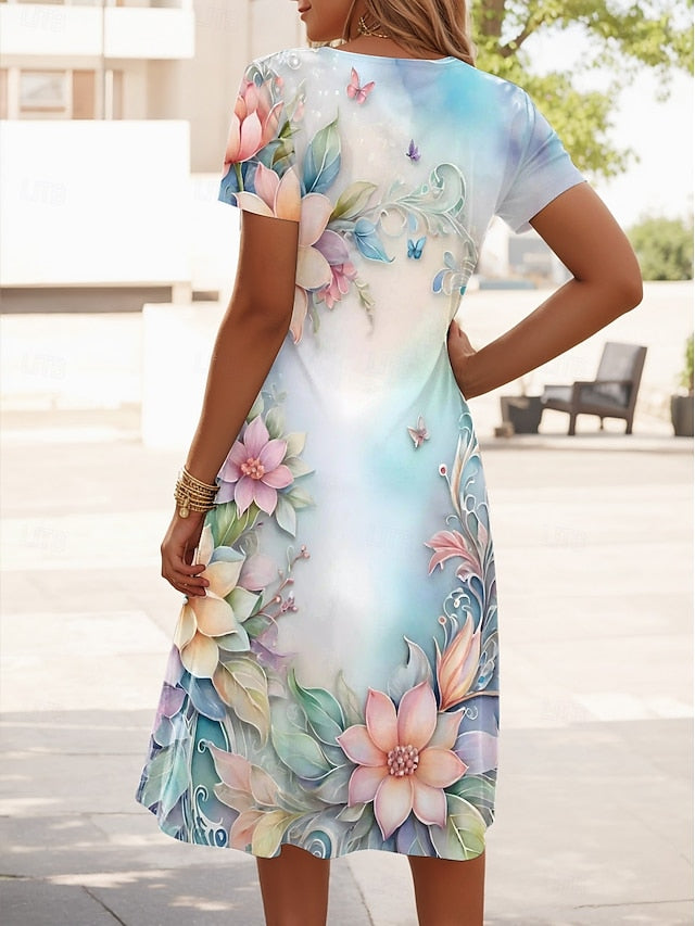 Elise Summer Dress - Stylish & bekväm för varma väderutflykter