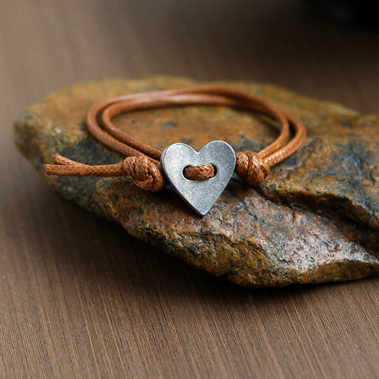 Handgjort Armband - Symbol för Evig Kärlek, Justerbart Design