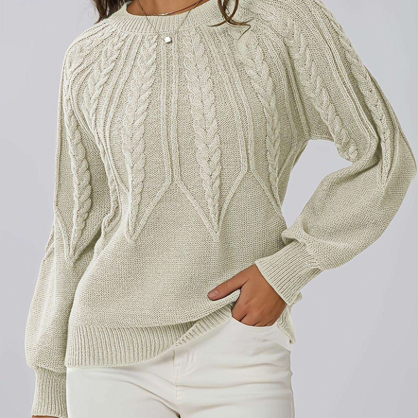 Harper™ | Elegant Stickad Tröja Dam