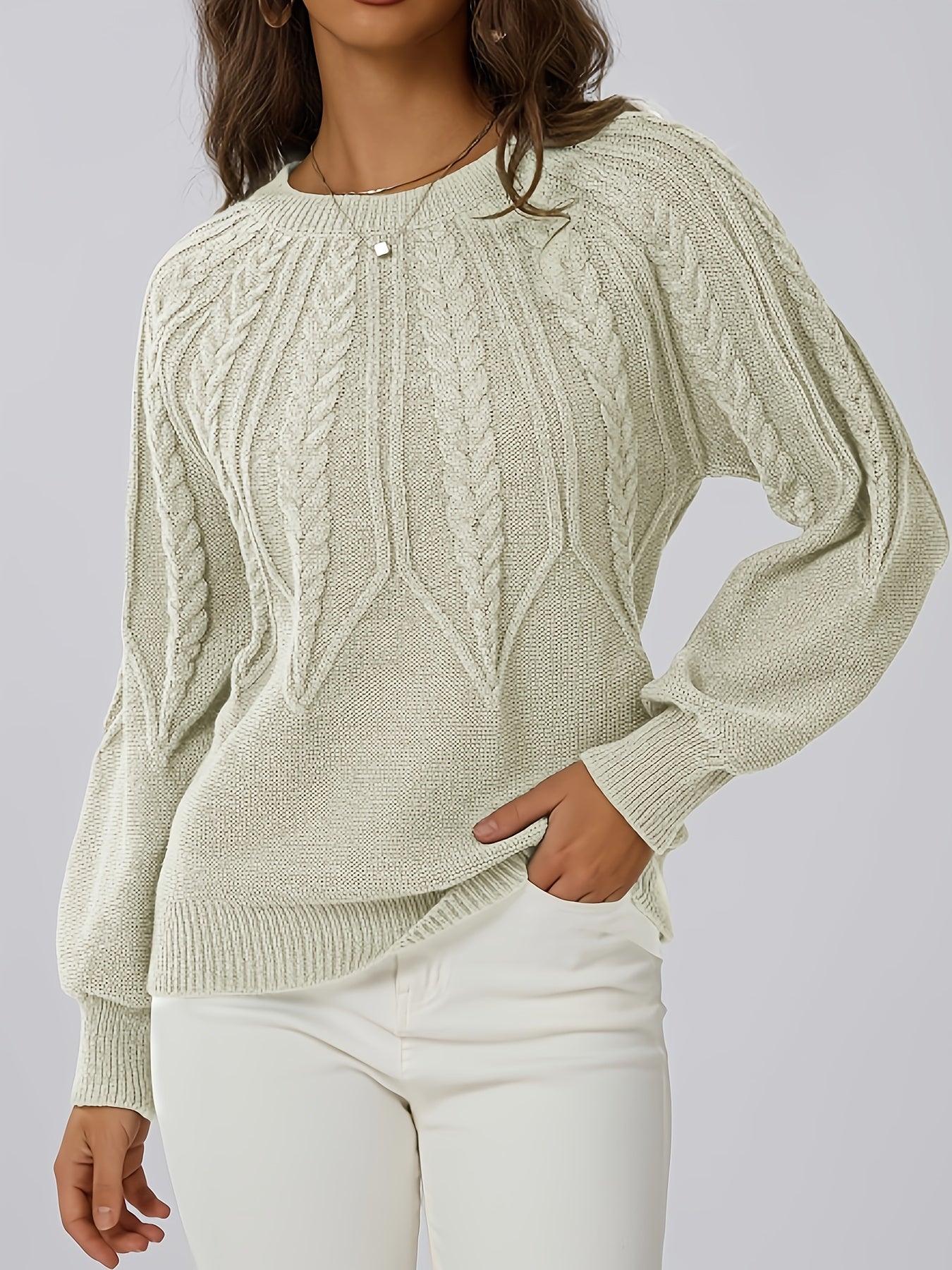 Harper™ | Elegant Stickad Tröja Dam