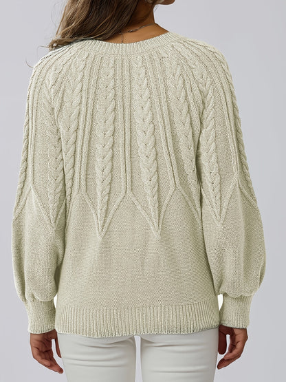 Harper™ | Elegant Stickad Tröja Dam