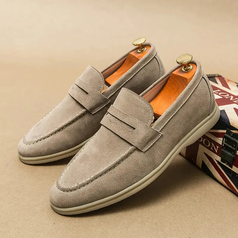 James™ - Snygga loafers med snörning