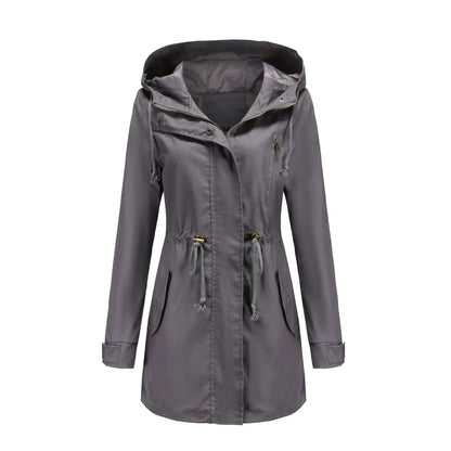 Jessie™ | Skyddande trenchcoat dam kort