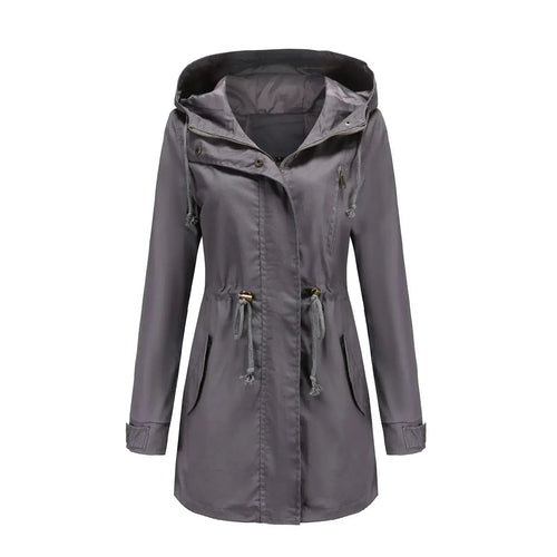 Jessie™ | Skyddande trenchcoat dam kort