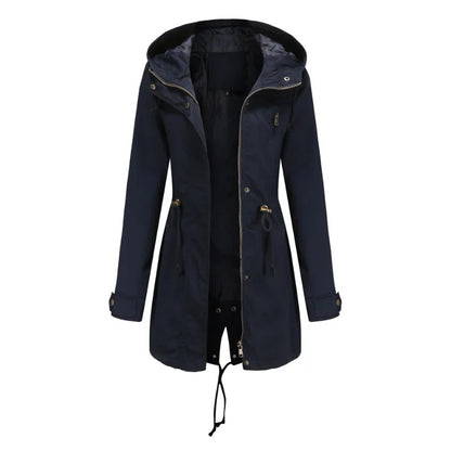 Jessie™ | Skyddande trenchcoat dam kort