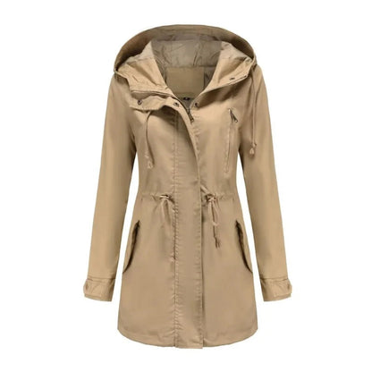 Jessie™ | Skyddande trenchcoat dam kort