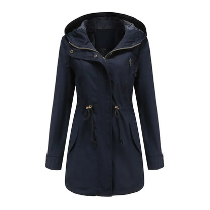 Jessie™ | Skyddande trenchcoat dam kort