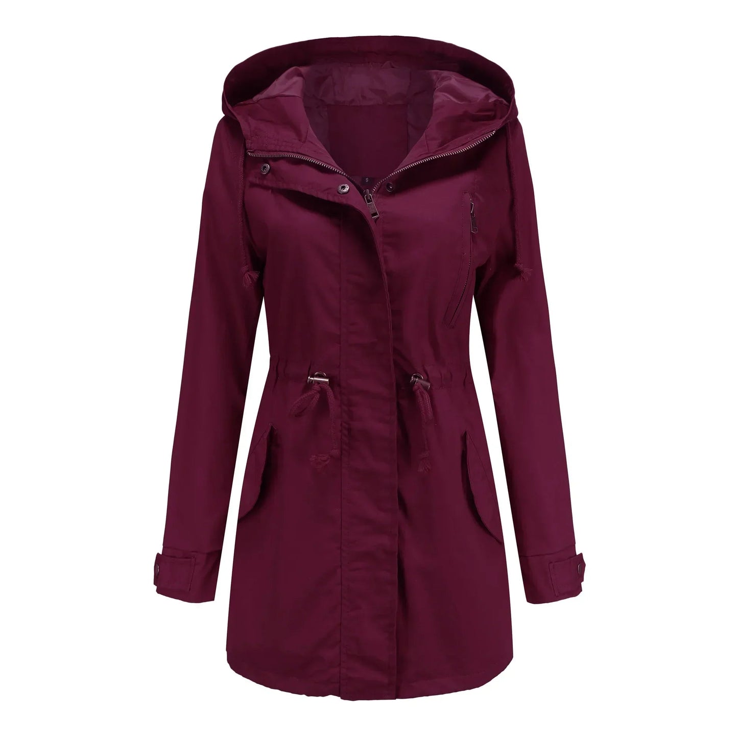 Jessie™ | Skyddande trenchcoat dam kort
