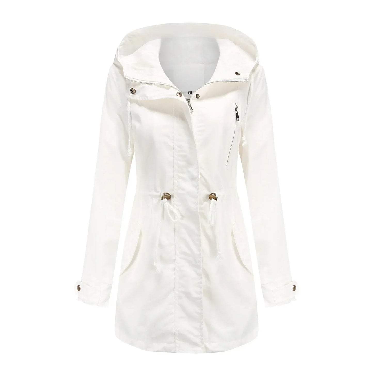 Jessie™ | Skyddande trenchcoat dam kort