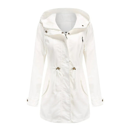 Jessie™ | Skyddande trenchcoat dam kort