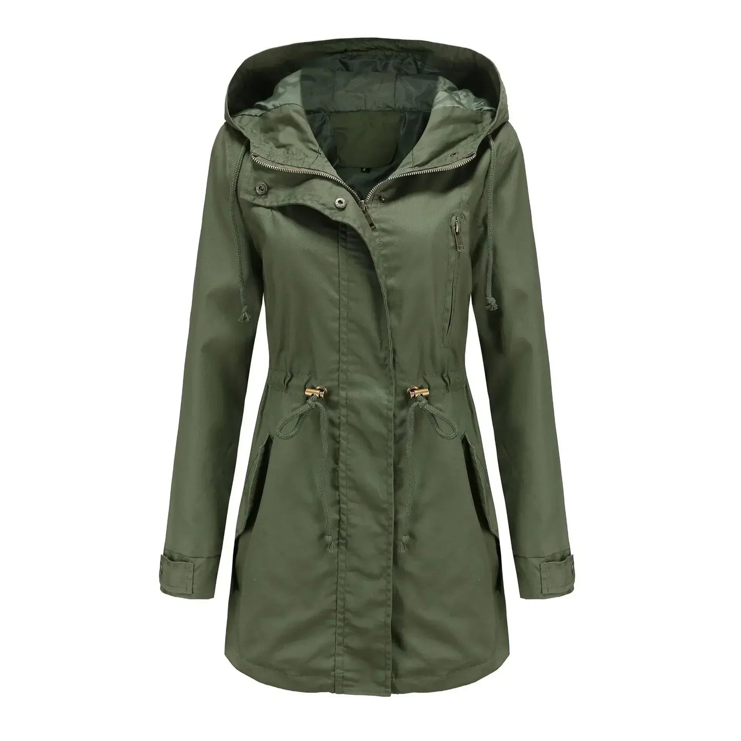 Jessie™ | Skyddande trenchcoat dam kort
