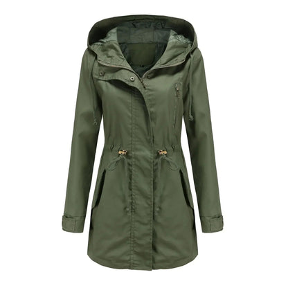 Jessie™ | Skyddande trenchcoat dam kort