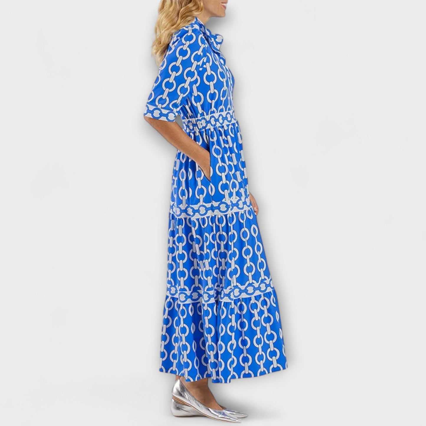 Juliette™ | Elegant Midi-jurk med Flattering Passform