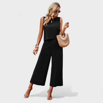MONICA LINEN SET - HASKABLE CORFORT & FLATTERING FIT för varje tillfälle