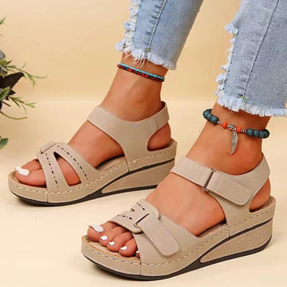 Loes™ Sandaler Dam - Ortopedisk Komfort och Elegant Stil för Varje Tillfälle