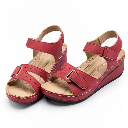 Loes™ Sandaler Dam - Ortopedisk Komfort och Elegant Stil för Varje Tillfälle