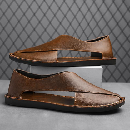Smith Sandal - Eleganta Sandaler Dam i Hållbart Läder för All-Dag Komfort