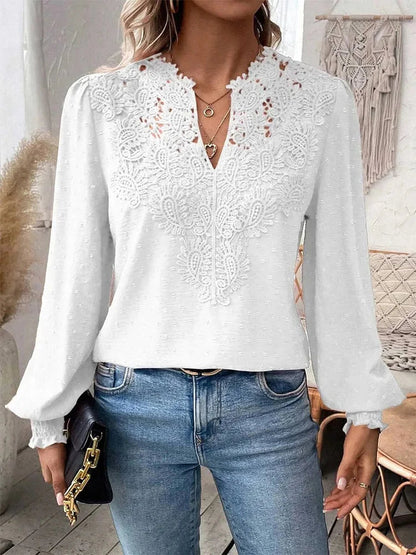 Sondra™ | Elegant Spetsblus för Dam