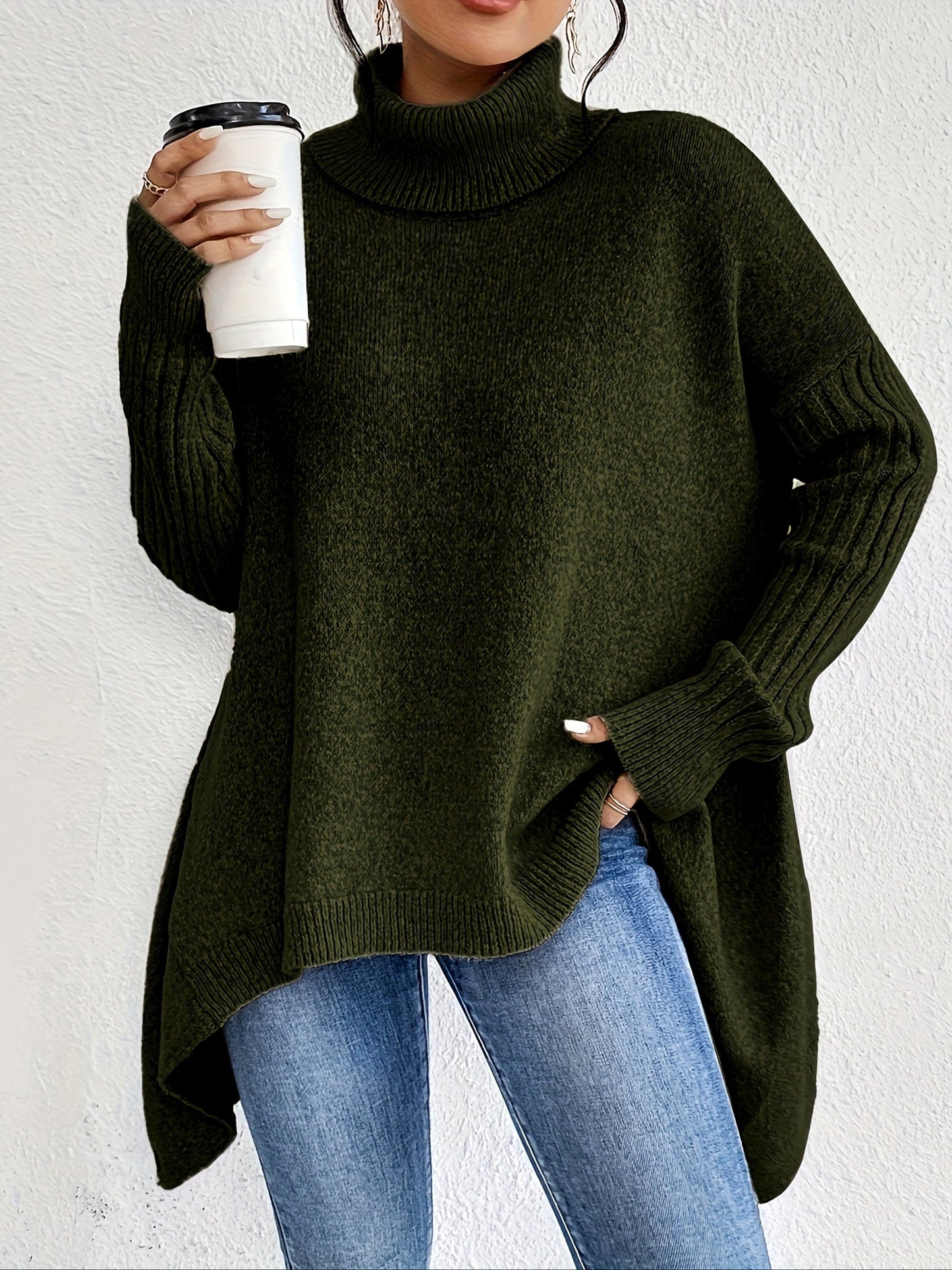 Tahlia™ | Elegant Högkrage Tröja