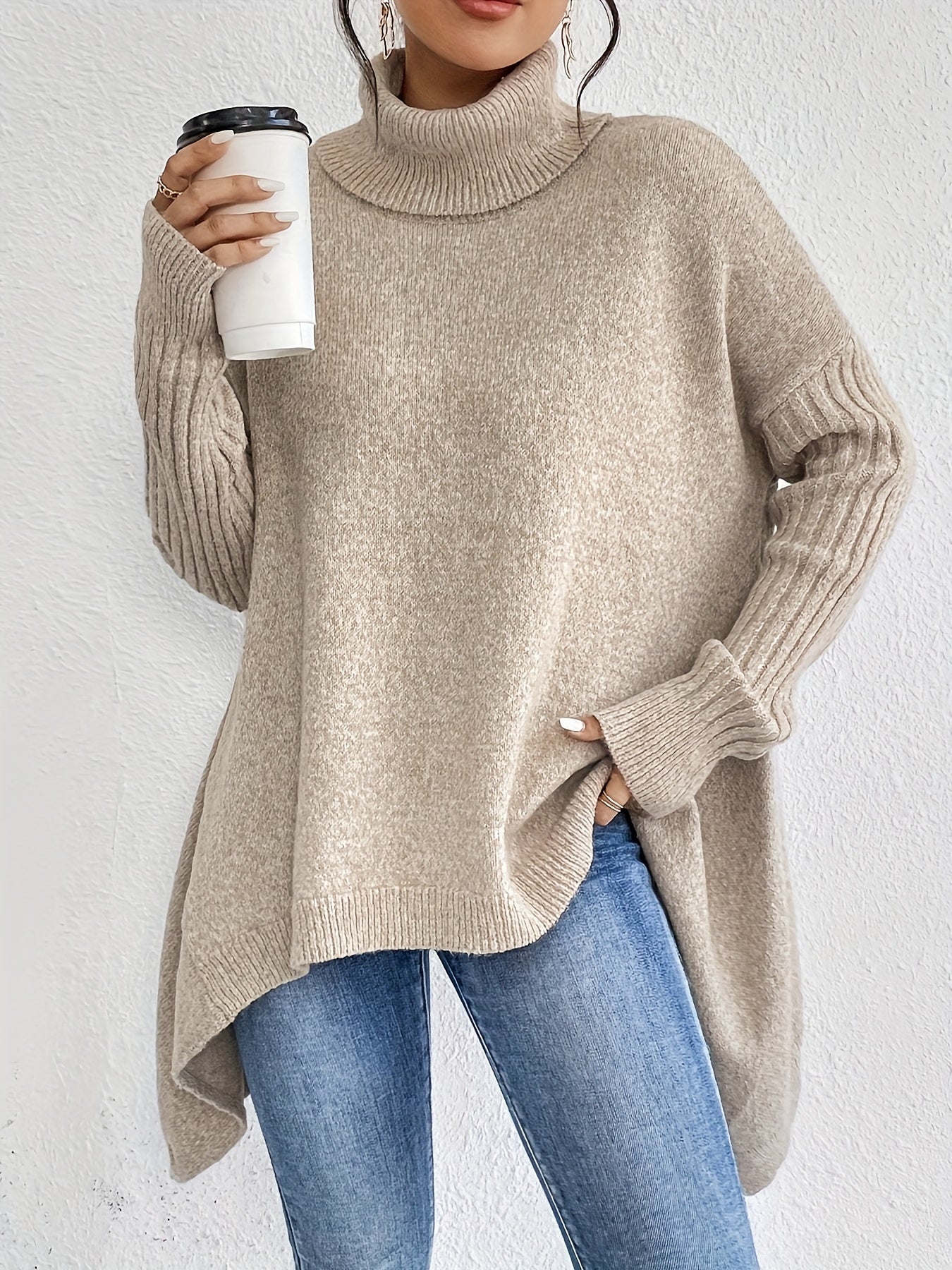 Tahlia™ | Elegant Högkrage Tröja