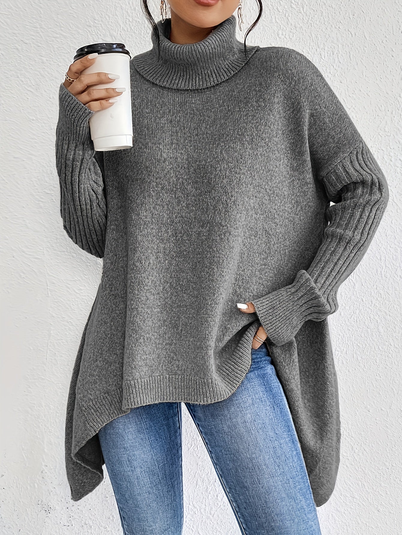 Tahlia™ | Elegant Högkrage Tröja